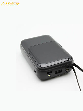 10.000 mAh 22.5W Süper Hızlı Şarjlı Powerbank Taşınabilir Şarj Cihazı