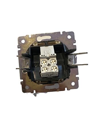 Legrand Valena 774338 RJ11 Telefon Girişi Tekli Krem (Bej) (Çerçeve Dahil)