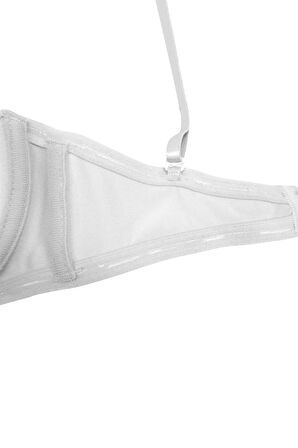 Kadın Sihirli Çift Dolgulu Straplez Sütyen Ten