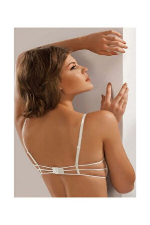 Kadın Taşlı Mikro Dolgusuz Desteksiz Sütyen