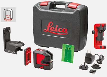 Leica Lino L2P5G Çapraz çizgi ve 5 nokta çıkışlı lazer