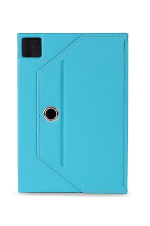Velvoria Acer Iconia W511P-NT.L0TEY.002 10.1" Tablet Uyumlu Standlı Üniversal Kapaklı Turkuaz Tablet Kılıfı
