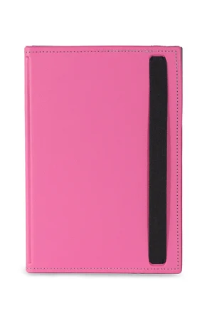 Velvoria Alcatel 1T 10" Tablet Uyumlu Standlı Üniversal Kapaklı Pembe Tablet Kılıfı