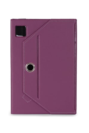 Velvoria Concord Dream Edition 10.1" Tablet Uyumlu Standlı Üniversal Kapaklı Mor Tablet Kılıfı