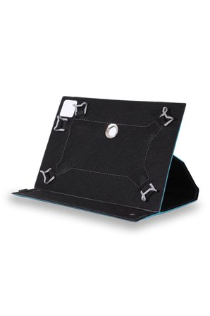 Velvoria Technopc Ultrapad UP10.S36LA 10" Tablet Uyumlu Standlı Üniversal Kapaklı Turkuaz Tablet Kılıfı