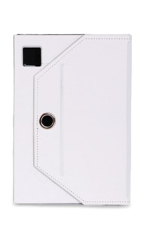 Velvoria Welio Wpad Aura Tablet Uyumlu Standlı Üniversal Kapaklı Beyaz Tablet Kılıfı