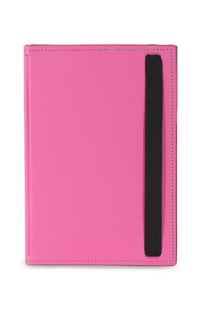 Velvoria C5 Mobile Noa Tab 10.1" Tablet Uyumlu Standlı Üniversal Kapaklı Pembe Tablet Kılıfı