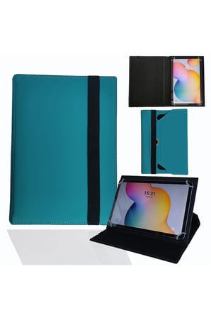 Velvoria Hometech Ideal Tab 10 W - 10.1" Tablet Uyumlu Standlı Üniversal Kapaklı Tablet Kılıfı
