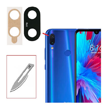 Tkgz Xiaomi Redmi 6A Arka Kamera CAM Lensi + Bistüri Ucu