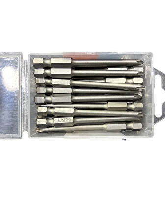 Leo Ph0 75MM ¼’’ S2 Kalite Mıknatıslı Bits Yıldız UÇ ( 20 Adet)
