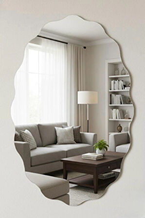 Dekoratif ayna, Duvar aynası, Şekilli ayna, Modern ayna