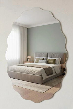 Dekoratif ayna, Duvar aynası, Şekilli ayna, Modern ayna