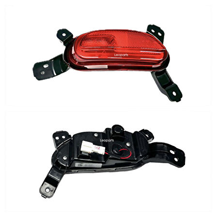 LEOPARTS MG ZS Arka Tampon Reflektörü Sol 2021-2023 10571685