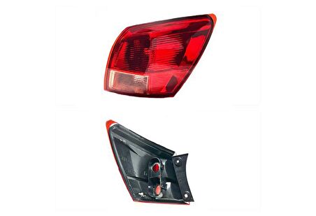 LEOPARTS Nissan Qashqai Stop Lambası Dış Sağ 2006-2009 26550-JD000