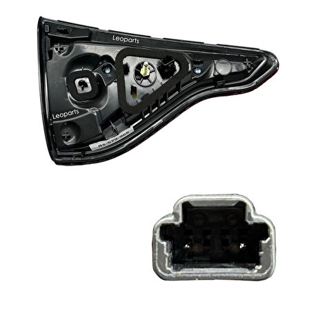 LEOPARTS Renault Clio 5 Stop Lambası İç Sağ 2021-2024 (Touch Paket) 265504450R
