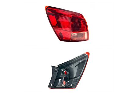 LEOPARTS Nissan Qashqai Stop Lambası Dış Sol 2006-2009 26555-JD000