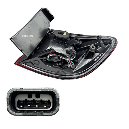 LEOPARTS Renault Clio Stop Lambası Dış Sol 2021-2024 (Touch Paket) 265551550R