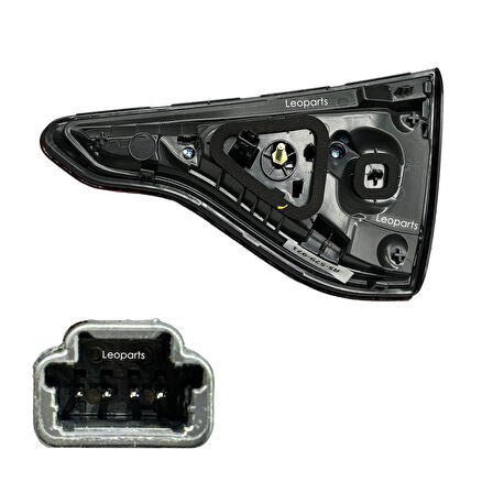 LEOPARTS Renault Clio 5 Stop Lambası İç Sol 2021-2024 (İcon Paket) 265553226R