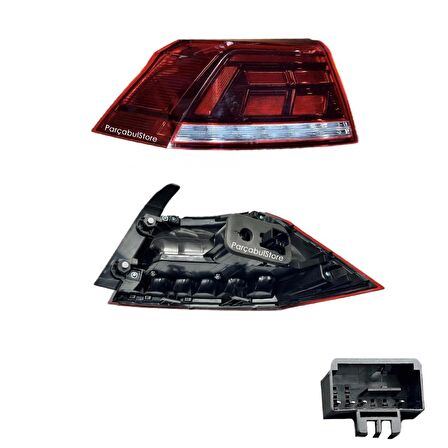 LEOPARTS Passat B8.5 Stop Lambası Dış Sol 2019-2021 (Comfortline) 3G5945095J