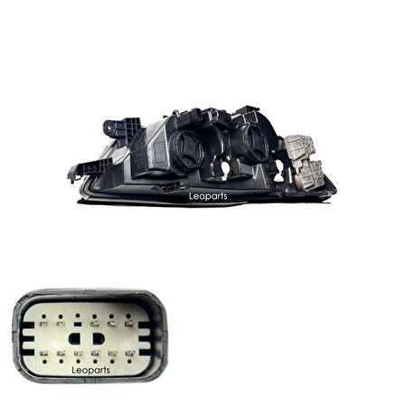 LEOPARTS Opel Mokka Far Lambası Sol (Ledli) 2016-2019 42520540