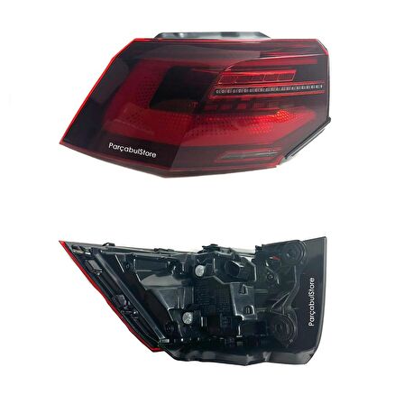 LEOPARTS Golf 8 Stop Lambası Dış Sol 2021-2023 (Ledli - Highline) 5H0945095