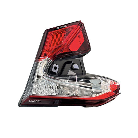LEOPARTS Toyota CHR Stop Lambası İç Sağ (Ledsiz) 2016-2019 81580-F4070