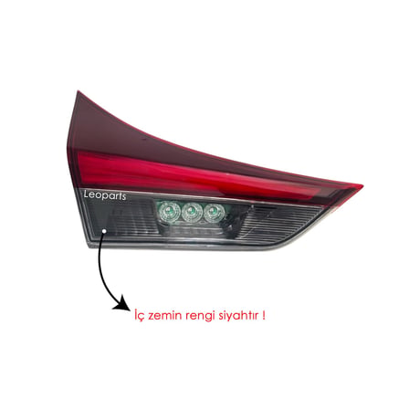 Leoparts Toyota Auris Stop Lambası İç Sol (İçi Siyah) 2015-2019 81591-02850