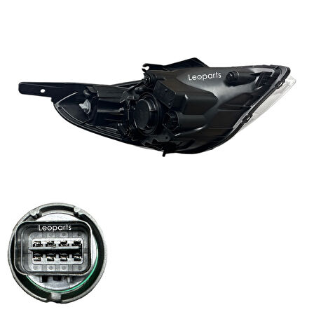 LEOPARTS Hyundai İ20 Far Lambası Sol (Elektrikli / Motorsuz) 2008-2011 92101-1J010