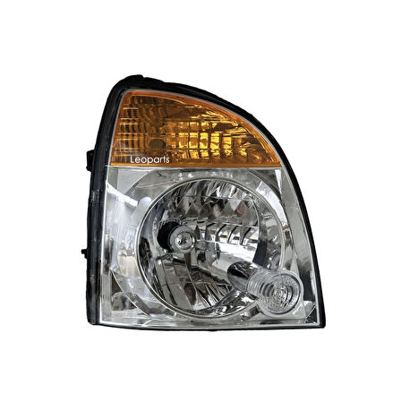 LEOPARTS Hyundai H100 Kamyonet Far Lambası Sağ (Manuel) 2004-2012 92102-4F030