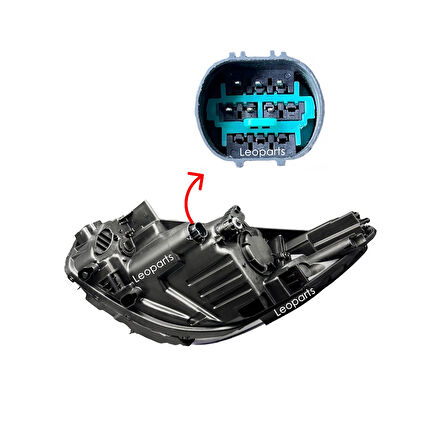 LEOPARTS Kia Rio Far Lambası Sağ 2017-2018-2019 92102-H9000