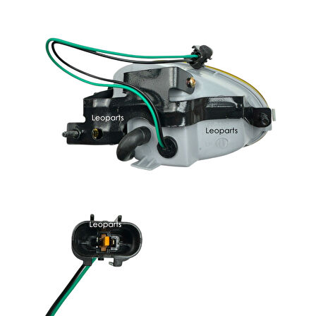 LEOPARTS Hyundai Accent Sis Lambası Sol (Sarı) 1998-1999 92201-22300