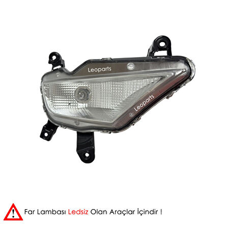 LEOPARTS Hyundai İ20 Sis Lambası Sol 2015-2017 92201-C8100