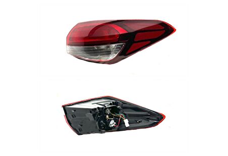 LEOPARTS Kia Cerato Stop Lambası Dış Sağ 2015-2018 (Ledli) 92402-A7700