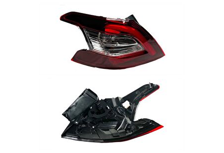 LEOPARTS Peugeot 308 Stop Lambası Dış Sol 2014-2018 9677817680