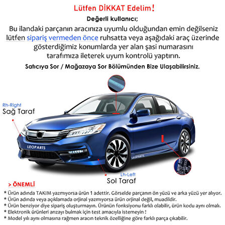 LEOPARTS Hyundai Accent Klima Gergi Rulmanı (Bilyası) 1995-2005 (Civatalı)