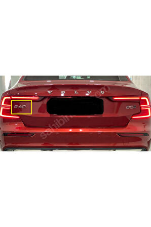 Volvo Uyumlu S60 Krom Bagaj Yazısı