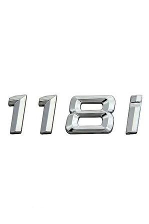 Bmw E81 E87 F20 F21 118i Tip Bagaj Yazısı