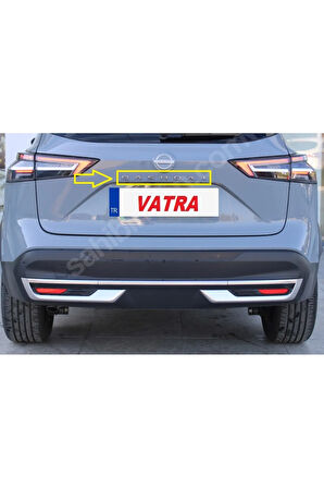 Qashqai 1.5 e-Power Sky Pack 2022-2024 Uyumlu Yeni Nesil Gri Bagaj Yazısı