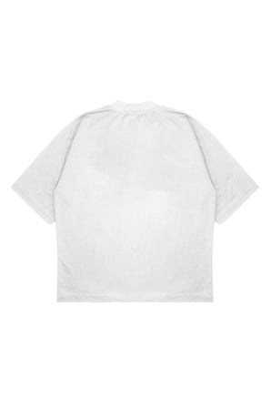 Unisex Oversize LETS START CULTS Baskılı Boxy Fit Kalın Kumaşlı (240gsm) T-shirt