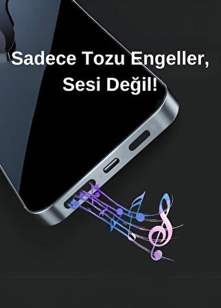 20'li Telefon Hoparlör Filtresi, Toz Önleyici Sticker