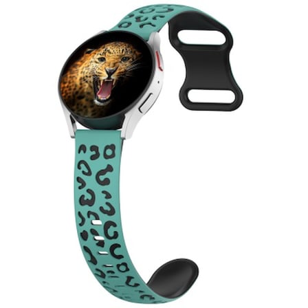 Huawei Watch GT 3 42mm Zore KRD-140 20mm Silikon Kordon Strap Kayış Huawei Watch GT 3 42mm, Akıllı Saat ve Aksesuarları Zore - Yeşil-Siyah