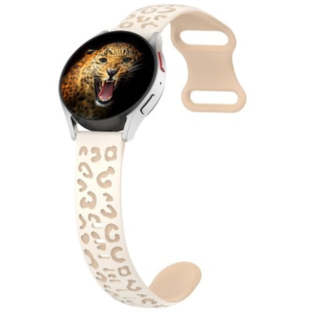 Huawei Watch GT 3 42mm Zore KRD-140 20mm Silikon Kordon Strap Kayış Huawei Watch GT 3 42mm, Akıllı Saat ve Aksesuarları Zore - Starlight-Bej