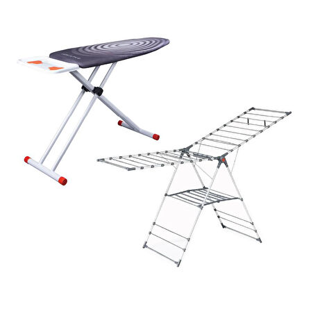 Harbinger Mm-127 Powerboard Ütü Masası Alüminyum Kurutmalık Set