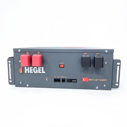 Hegel LFF 51.2V 100Ah LiFePO4 Tekne Marin Aküsü WiFi Bluetooth