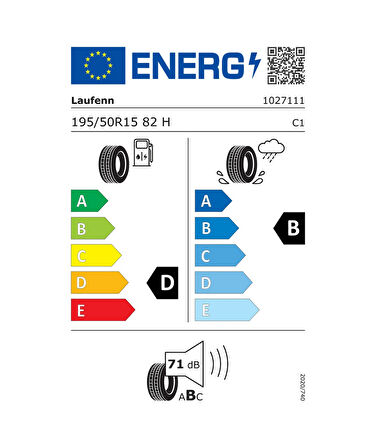 Laufenn 195/50 R15 82H S Fit Eq+lk01 Yaz Lastiği 2025