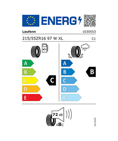 Laufenn S Fit Eq+ Lk01 215/55R16 97w XL Yaz Lastiği 2024