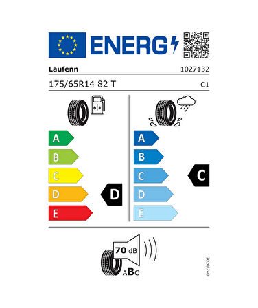 Laufenn 175/65R14 82T G Fit Eq+ Lk41 Yaz Lastiği 2025