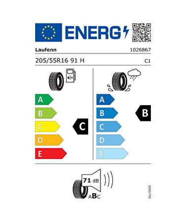 Laufenn 205/55R16 91H S Fıt Eq+Lk01 Yaz Lastiği 2025