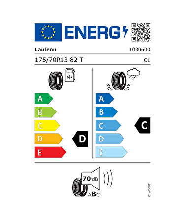 Laufenn 175/70R13 82T G Fit Eq+ Lk41 Yaz Lastiği 2025