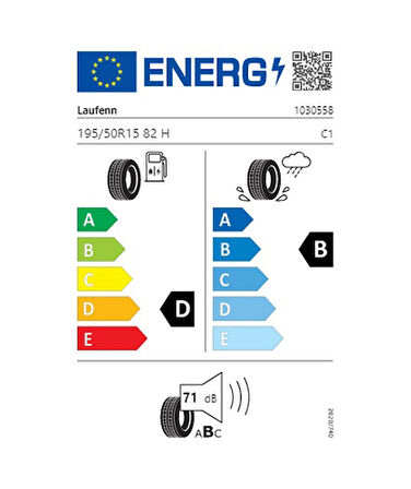 Laufenn 195/50 R15 82h S Fıt Eq+ Lk01 Yaz Lastiği 2025